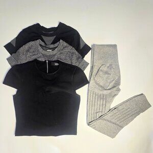 Bundle of 4 Activewear Gym Yoga Tops Leggings - Ivy Park